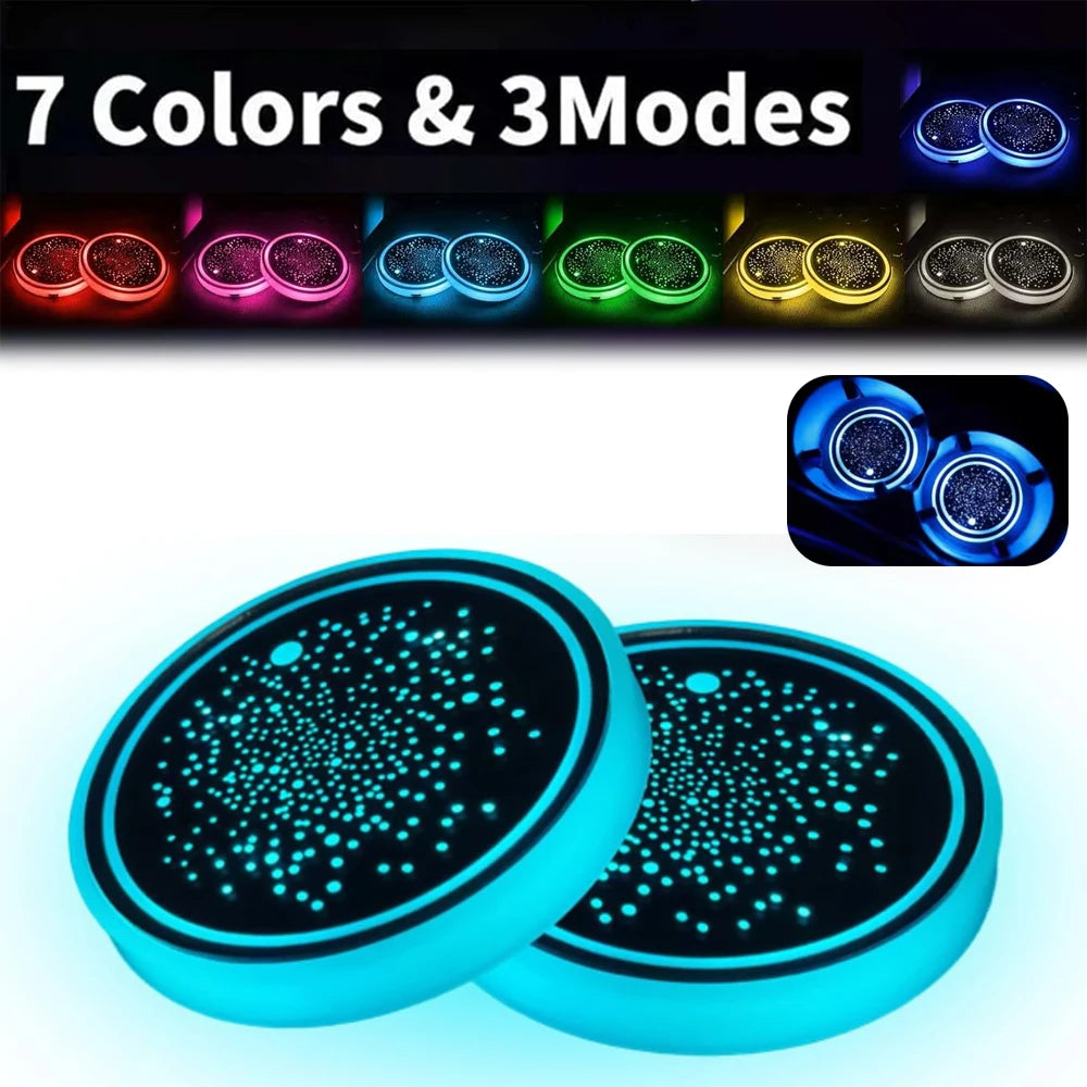 LED Cup Holder Accent Lights