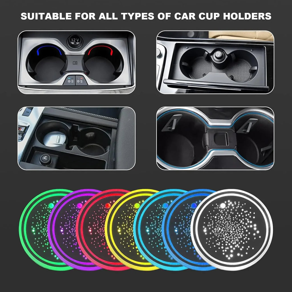LED Cup Holder Accent Lights