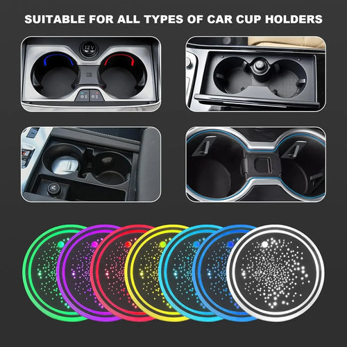 LED Cup Holder Accent Lights